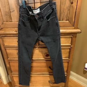 Abercrombie kids black super soft and stretchy
